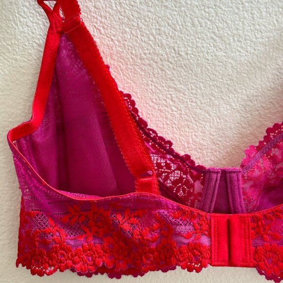 WACOAL 38D UNLINED UNDERWIRE LACE BRA - Picture 3 of 6